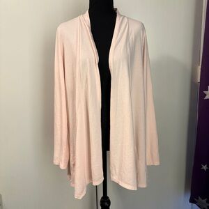 Pure Jill J Jill Light Pink Open Front Longsleeve Cardigan Women’s Size Medium
